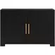 Aubrey Black 2 Door Server