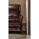 Harrowford Benjamin Burgundy Leather Power Recliner with Power Headrest