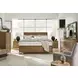 Lindon Belgian Coffee Bean Queen Panel Bed