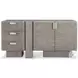 Monolith Puma Buffet with 3 Storage Drawers and Adjustable Shelves