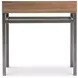 Collins Nocino and Black Oxide Square Side Table