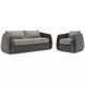 Sarene Gray Outdoor Living Room Set