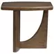 Phoebe Sienna Brown Rectangular End Table
