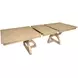 Coventry Honey Maple 108" Extendable Rectangular Dining Table