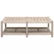 Wrap Beige Rectangular Outdoor Cocktail Table