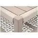 Wrap Beige Rectangular Outdoor Cocktail Table