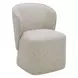 Zephyr Twillow Sand Upholstered Dining Chair Set of 2