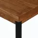 Avery Rich Medium Brown 60" Writing Desk with USB Charging