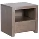 Zest Light Gray Upholstered Wall Panel Bedroom Set
