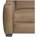 Flynn Tan Leather Upholstered Power Motion Chair