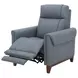 Conrad Blue Dusk High Leg Power Recliner with USB Charging