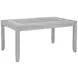 Fiona Mist Gray 78" Extendable Rectangular Dining Table