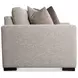 Drew Beige 110" Sofa with Pillow