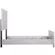 Biscayne Gray Twin Panel Bed