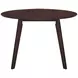 Tioga Brown and Cherry 47" Round Dining Table