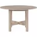 Gabby Light Brown 48" Round Dining Table