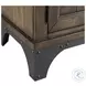 Whiskey River Gun Powder Gray 60" TV Console