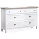Windmill Harbour White Whisp and Sand Panel Bedroom Set