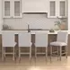 Taylor Gray Upholstered Counter Height Chair Set of 2