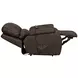 Brookings Brown Power Lift Recliner with Heat and Massage