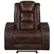 Chester Brown Power Reclining Living Room Set with USB Charging and LED