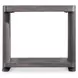 Andros Smoked Truffle and Oxford Brown Outdoor Rectangular Occasional Table Set
