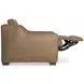 Flynn Tan Leather Upholstered Power Motion Chair