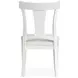 Crownfall White Upholstered Side Chair Set of 2