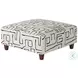 Fossil Ebony Square Cocktail Ottoman