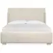 Lorelei Misty Cloud King Upholstered Sleigh Bed