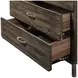 Rex Walnut 5 Drawer Chest