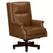 DC 132 RECH GCH Renaissance Chestnut Leather Upholstered Desk Chair
