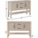 Gabby Light Brown 2 Door Server