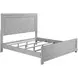 Montana Gray Low Profile Panel Bedroom Set