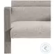 Monolith Beige Performance Fabric Arm Chair Set of 2