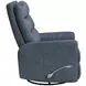 Takami Blue Swivel Recliner