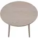 Willow Tan 42" Round Dining Table