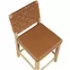 Reid Sand Vegan Leather Upholstered Counter Height Chair Set of 2