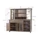 Havenstead Dark Brown 80" Buffet