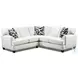 Spencer Sugarshock Blanco Sectional