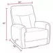 Nerissa Nightfall Manual Swivel Glider Recliner