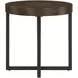 Yukon Brown Round End Table