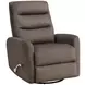 Takami Chocolate Swivel Recliner
