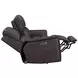 Eldridge Steamboat Brown Leather 86" Zero Gravity Power Reclining Sofa with USB Charging
