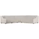 Gio Cream 5 Piece Power Reclining Sectional