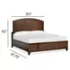 Canehurst Spiced Rum King Panel Bed