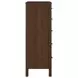 Verge Handcrafted Walnut and Cream Upholstered Panel Bedroom Set