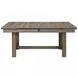 Harrisburg Walnut Brown Extendable Rectangular Dining Room Set