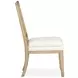 Coventry White Upholstered Slat Back Side Chair Set of 2