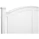 Crownfall Whisper White and Cerused Nutmeg Queen Storage Panel Bed